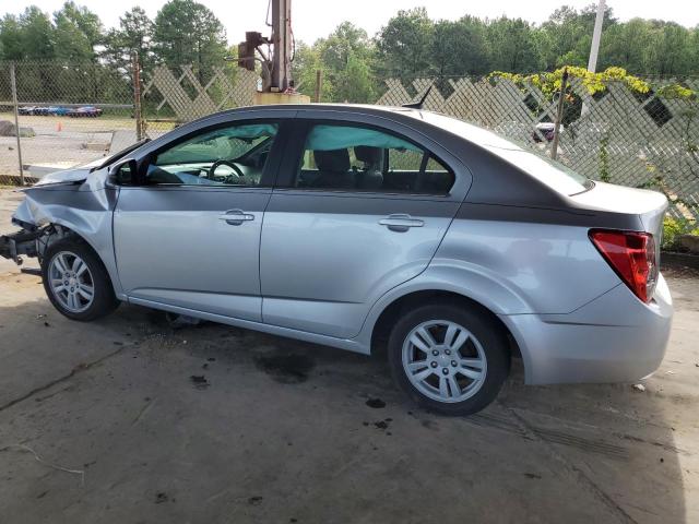  CHEVROLET SONIC 2014 Silver