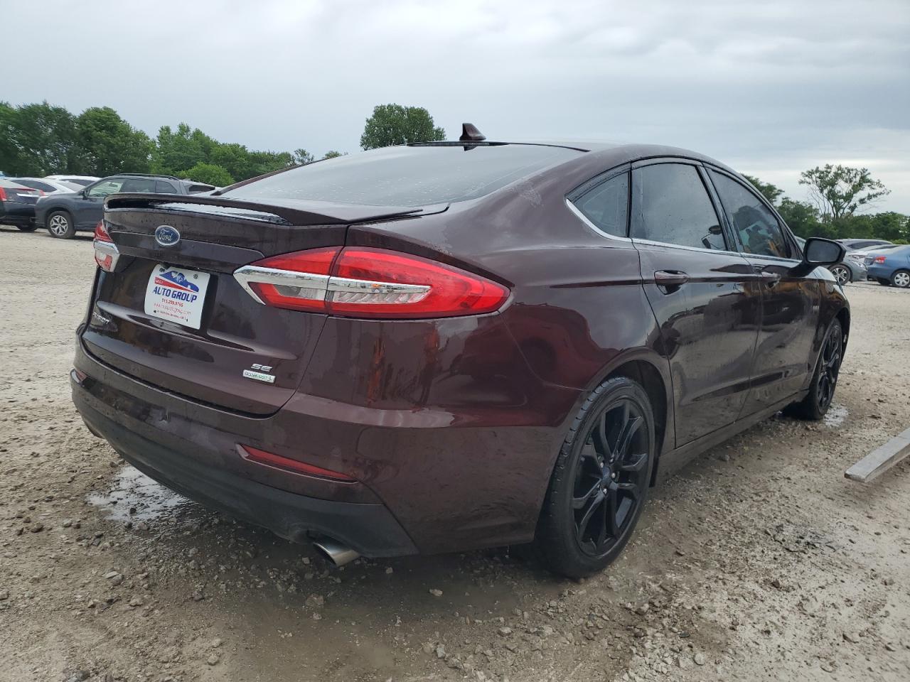 2019 Ford Fusion Se VIN: 3FA6P0HD3KR172903 Lot: 61056434
