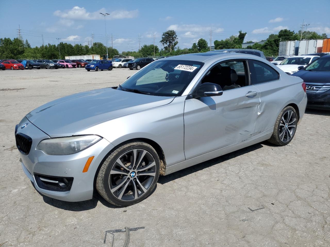 2015 BMW 228 Xi VIN: WBA1F7C5XFVX95781 Lot: 65172234