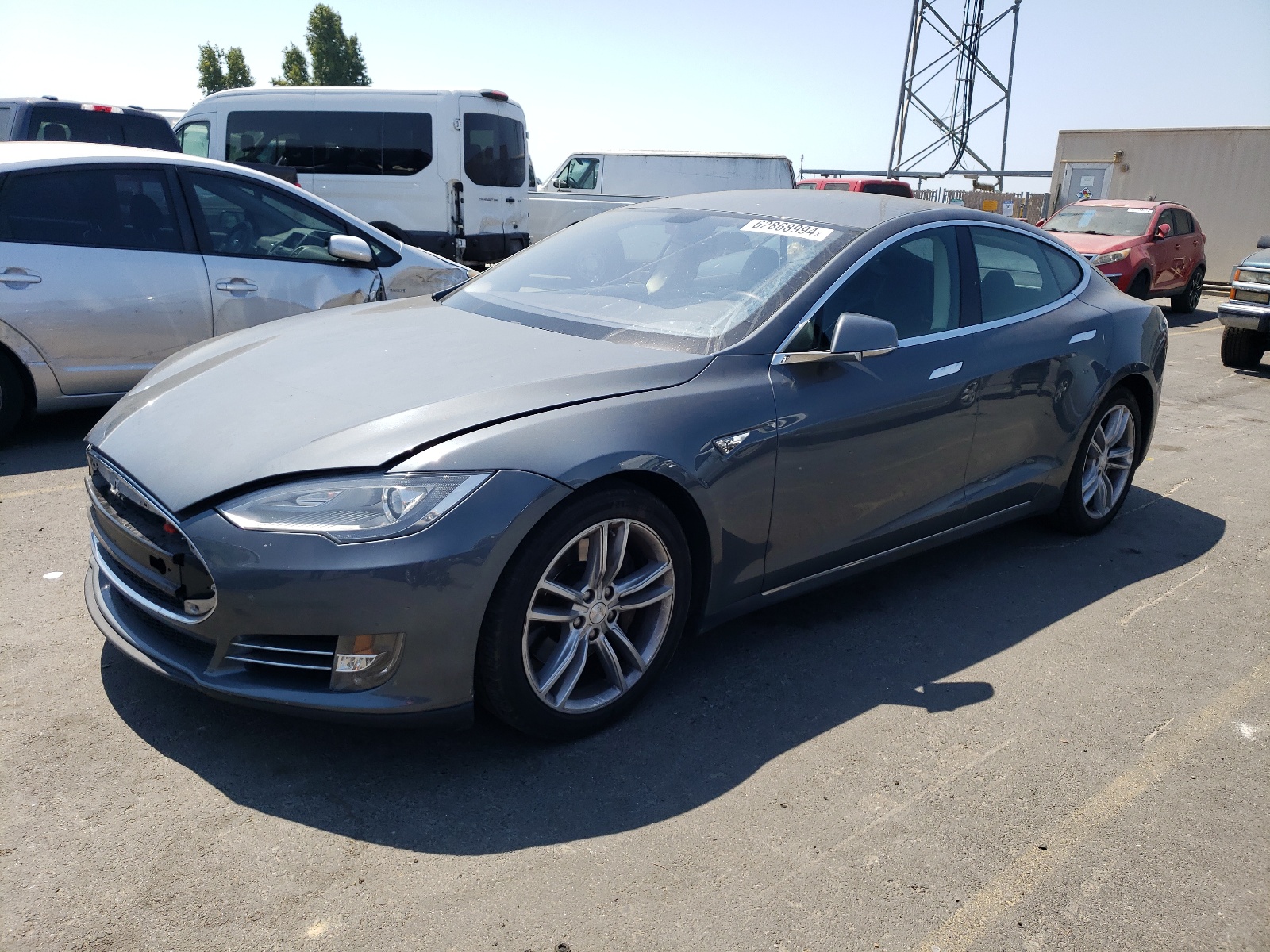 2013 Tesla Model S vin: 5YJSA1CN1DFP05416