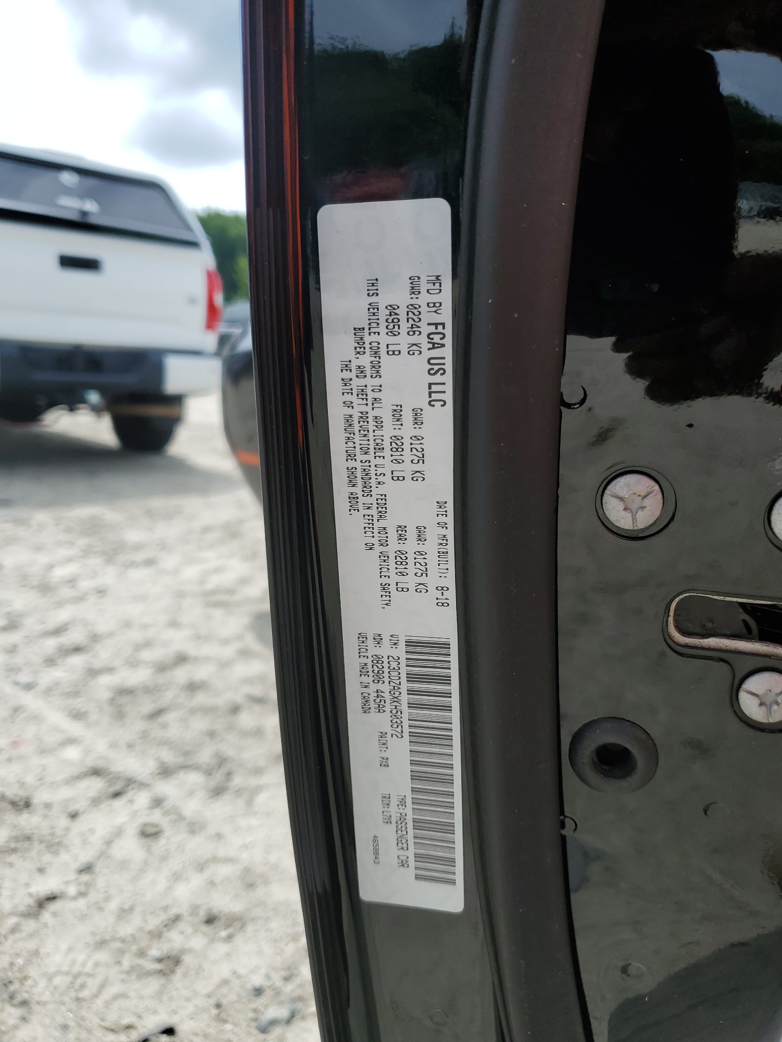 2C3CDZAGXKH503572 2019 Dodge Challenger Sxt