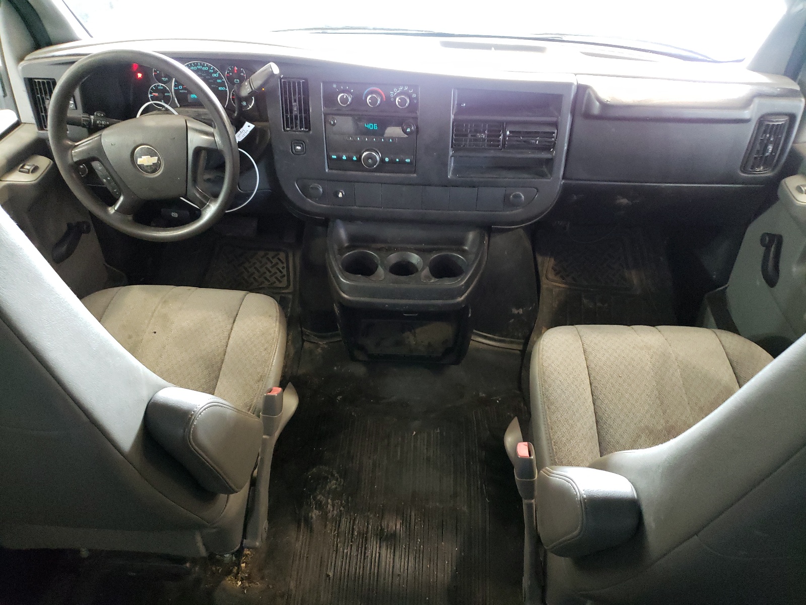 1GCWGFBA3D1162834 2013 Chevrolet Express G2500
