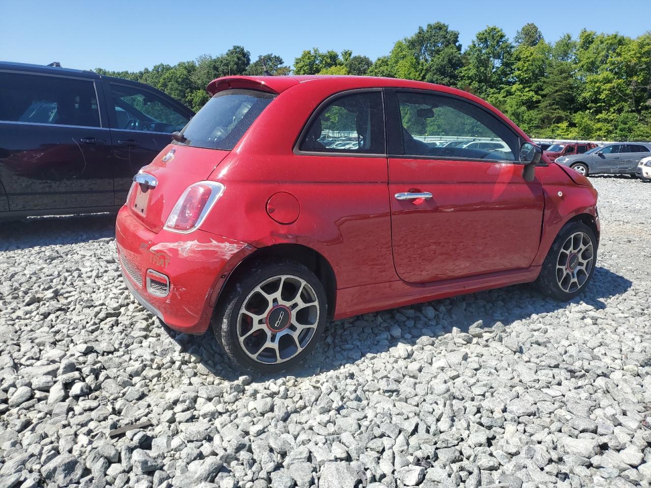 2015 Fiat 500 Sport VIN: 3C3CFFBR9FT753889 Lot: 61445024