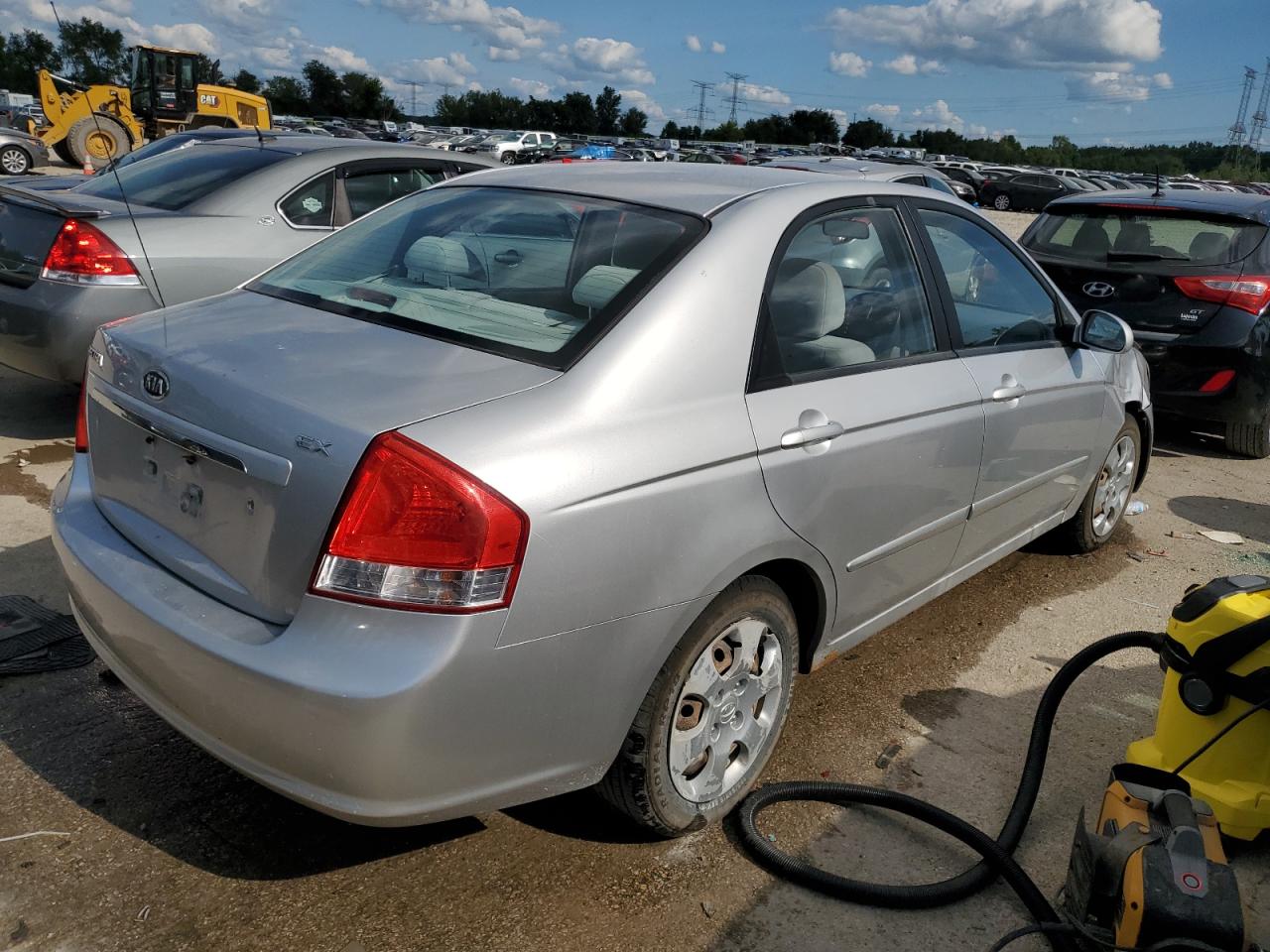 2009 Kia Spectra Ex VIN: KNAFE222395665235 Lot: 62320574