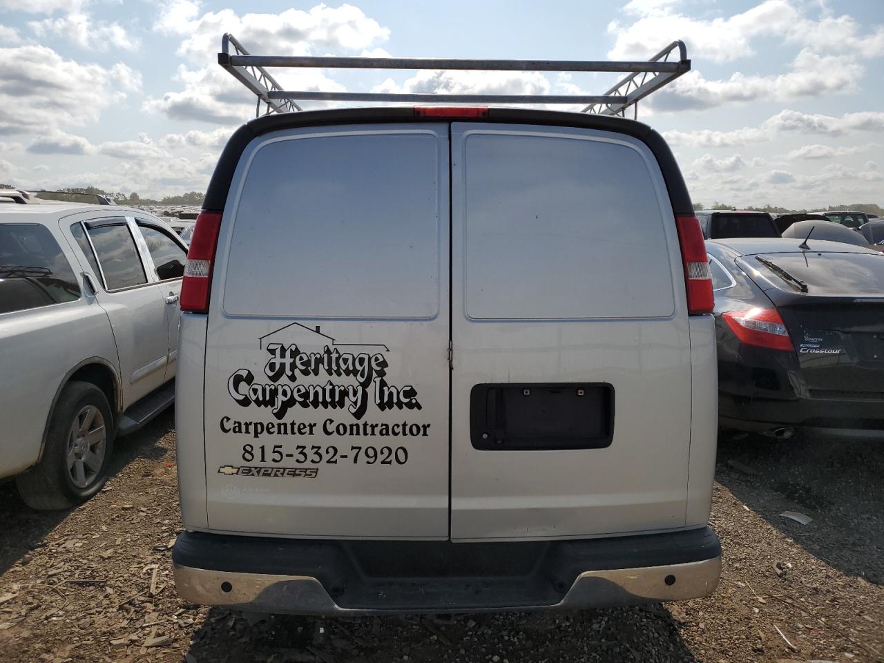 2017 Chevrolet Express G2500 VIN: 1GCWGBFF5H1156313 Lot: 63410724