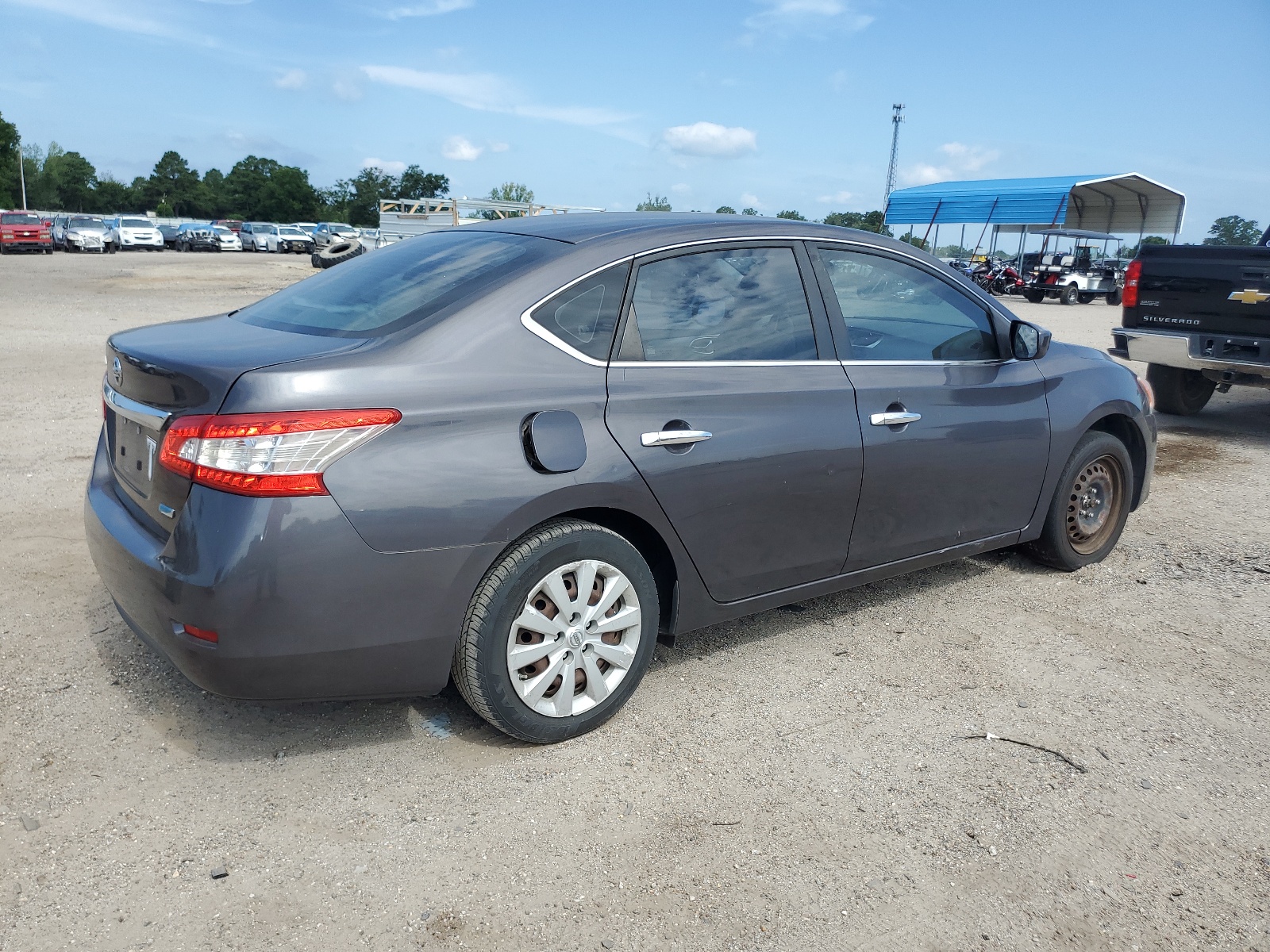 2013 Nissan Sentra S vin: 3N1AB7AP7DL756472