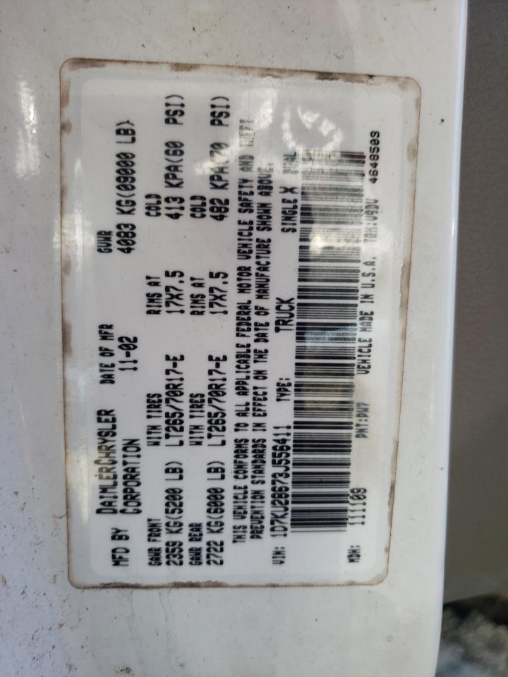 2004 Dodge Ram 2500 St VIN: 3D7KU28C14G146163 Lot: 62132124