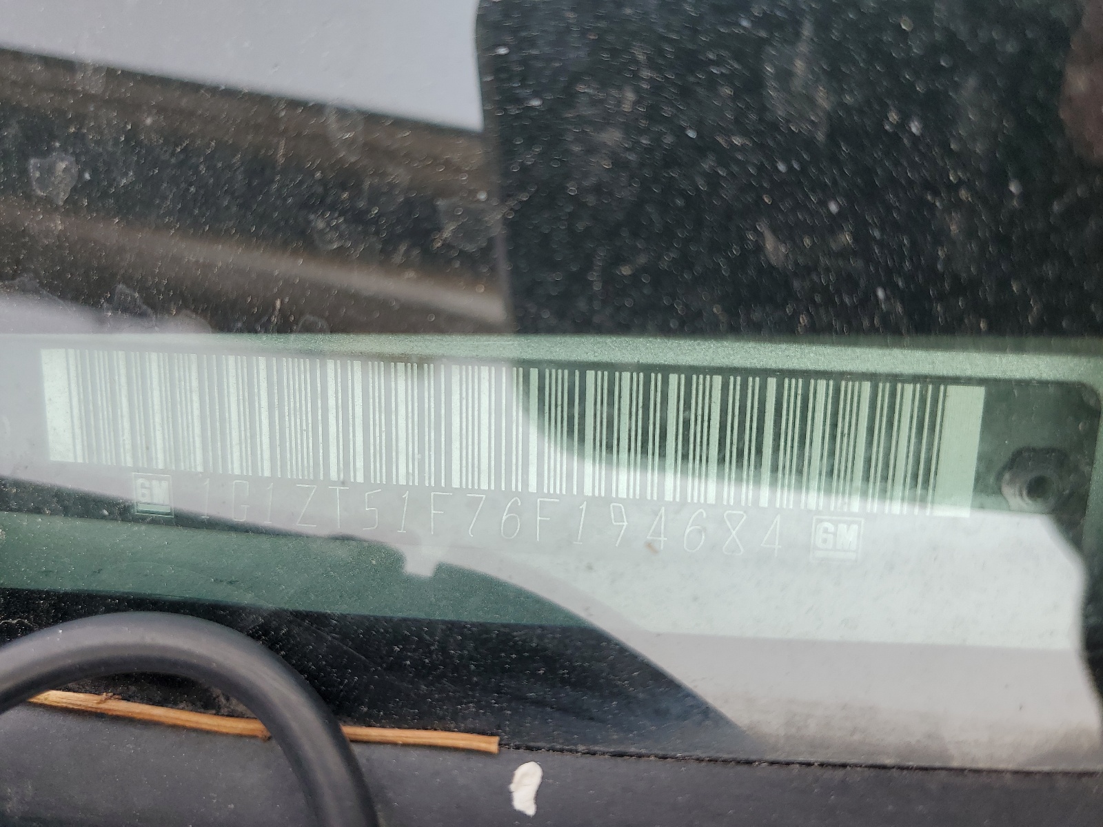 1G1ZT51F76F194684 2006 Chevrolet Malibu Lt