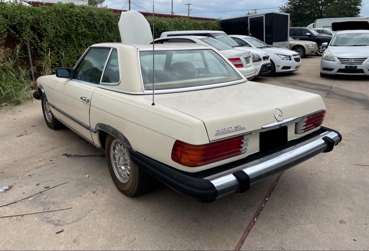1985 Mercedes-Benz 380 Sl VIN: WDBBA45C7FA024474 Lot: 65194034