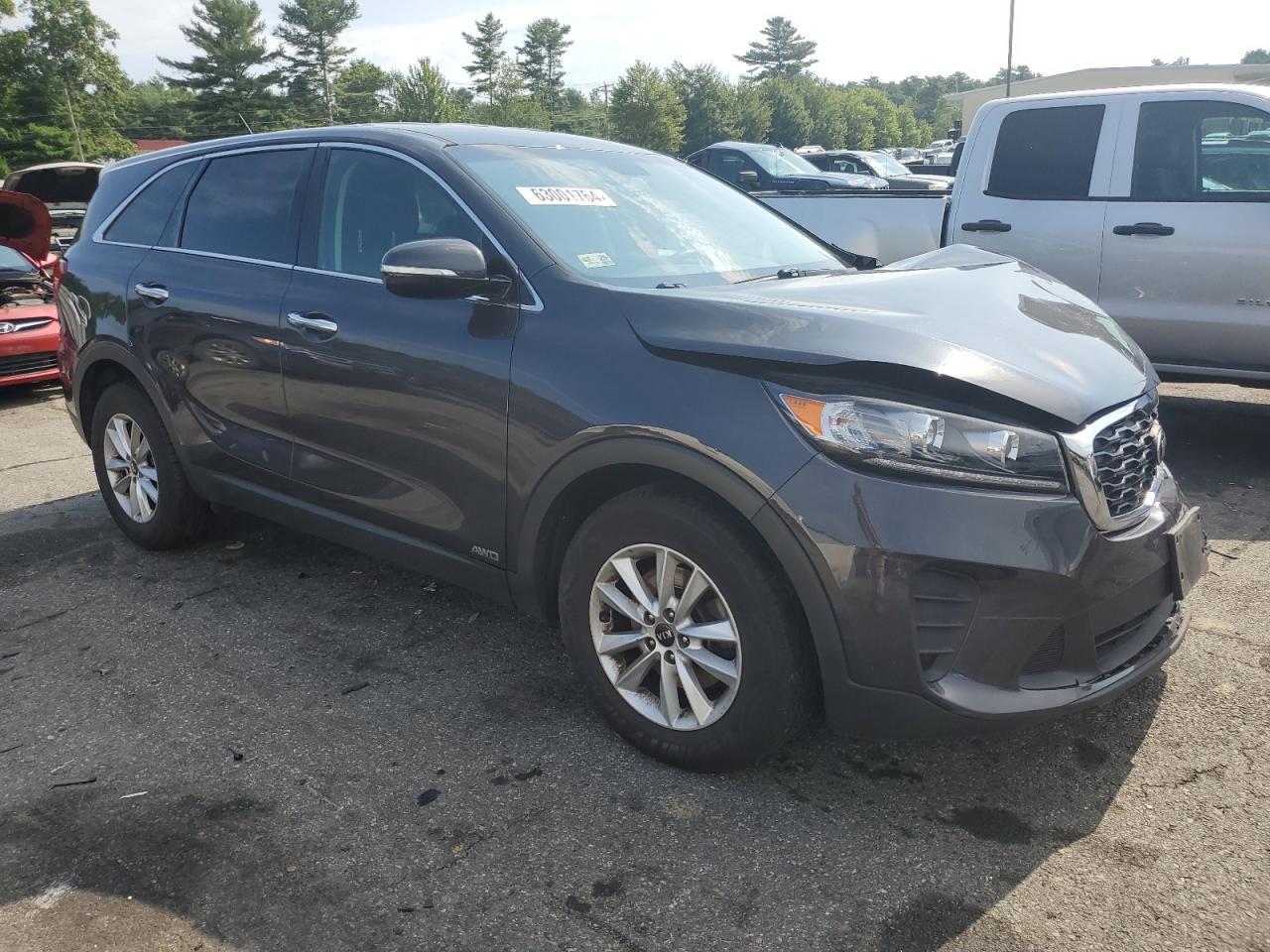 2019 Kia Sorento Lx VIN: 5XYPGDA52KG550874 Lot: 63001764