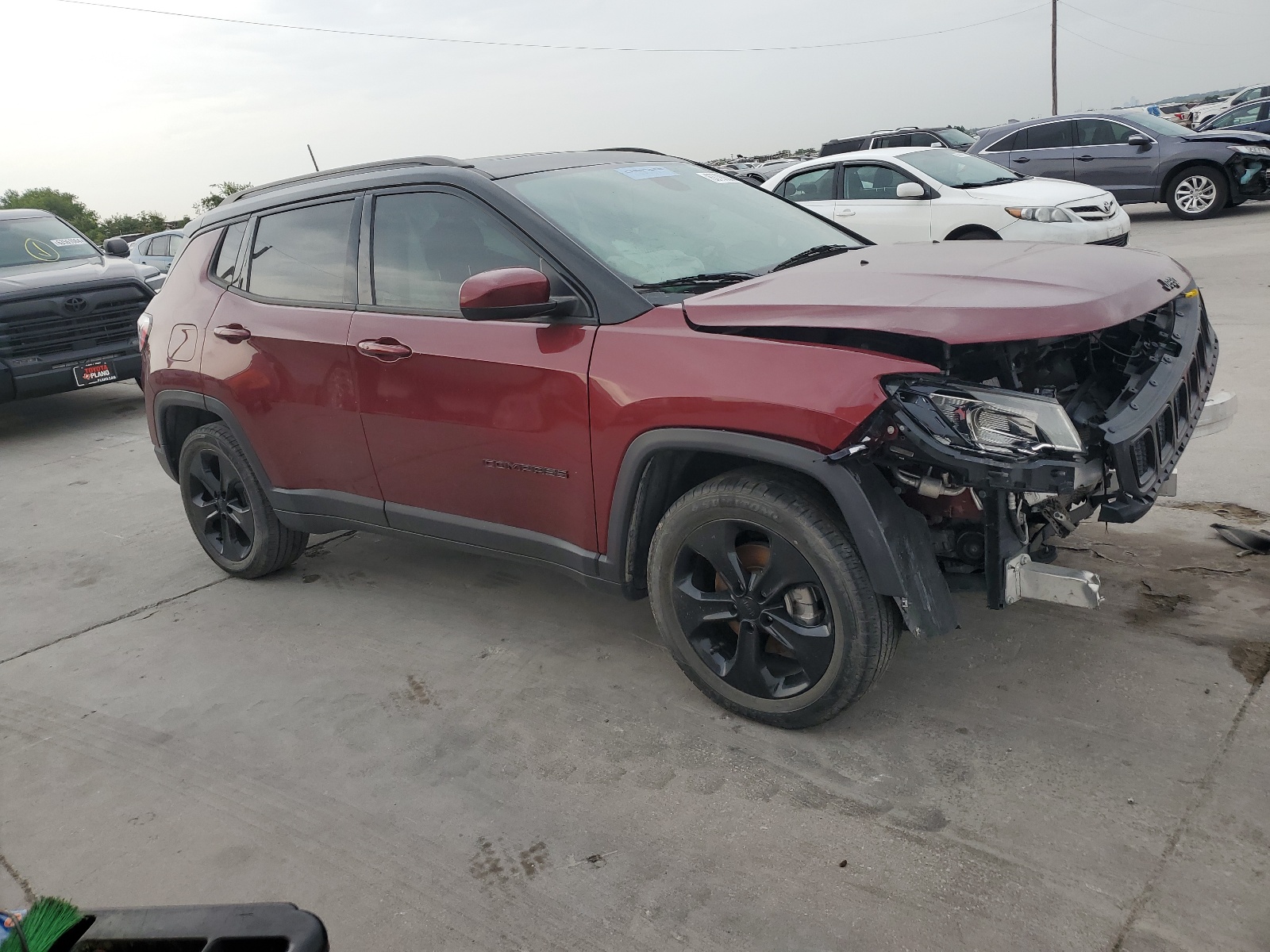 2021 Jeep Compass Latitude vin: 3C4NJCBB8MT510138