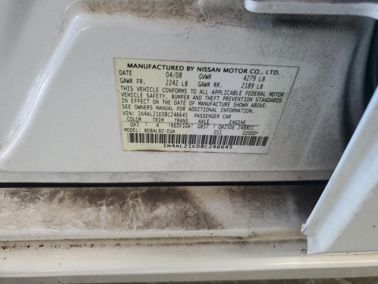 2008 Nissan Altima - Image 12