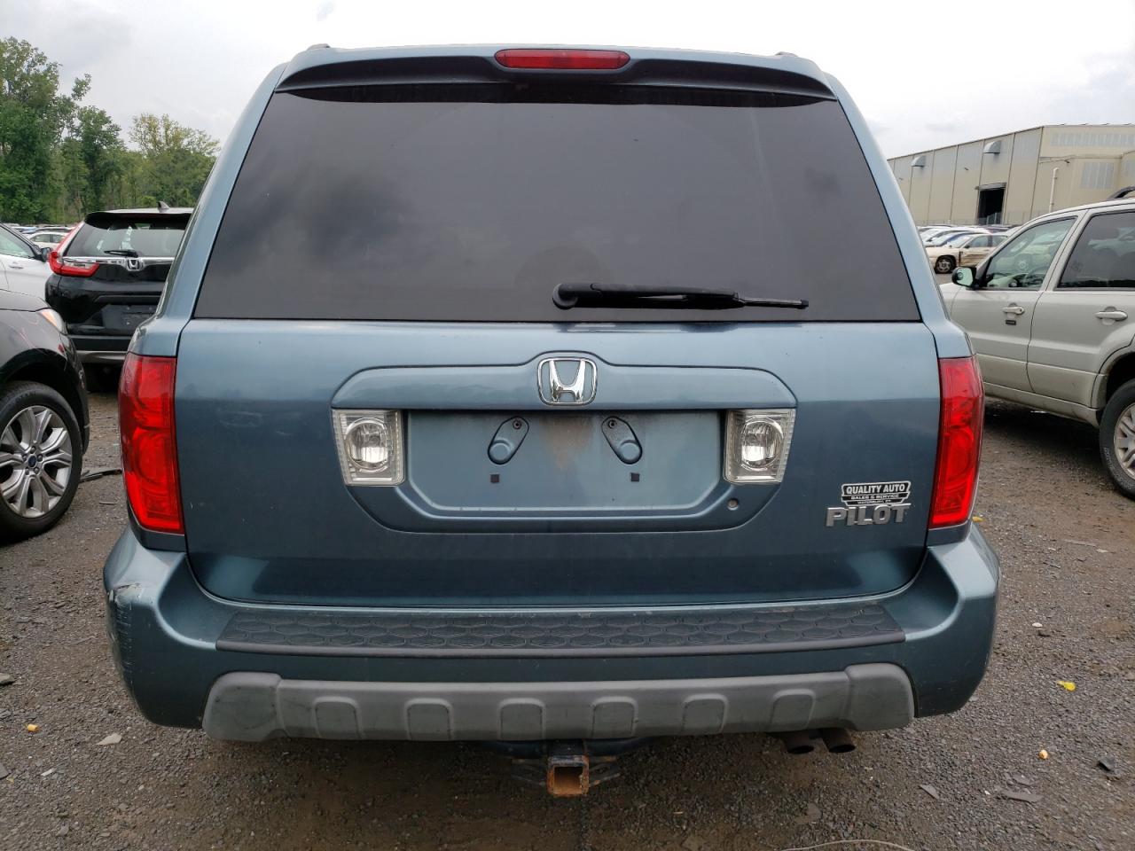 2005 Honda Pilot Exl VIN: 5FNYF18575B050247 Lot: 63125924