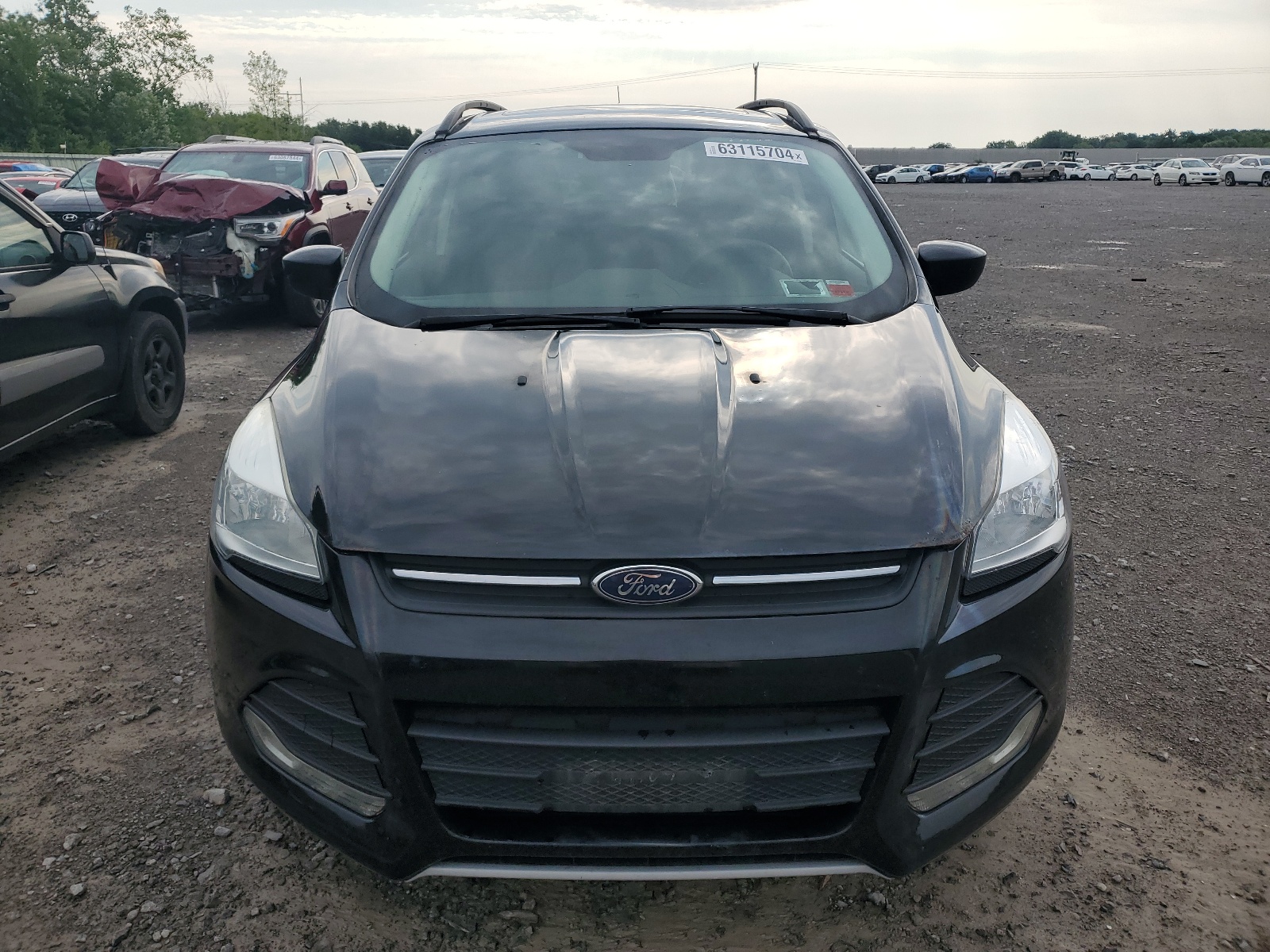 2014 Ford Escape Se vin: 1FMCU9GX3EUD78446