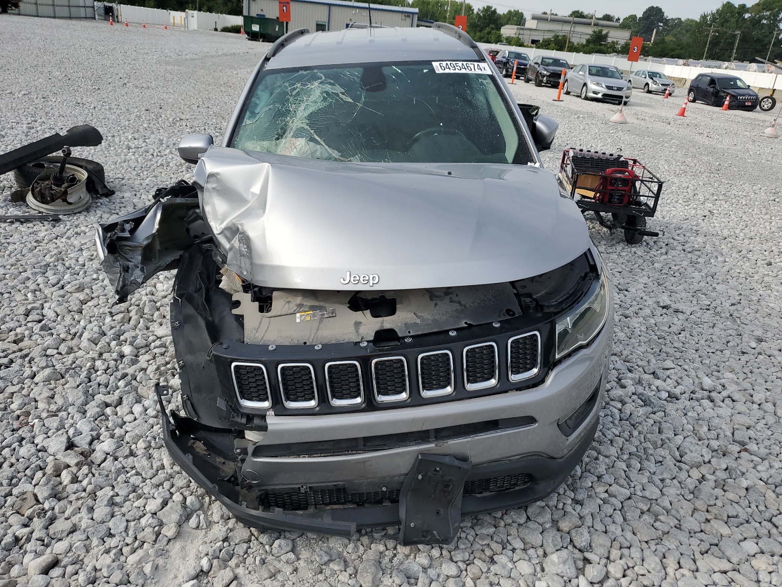 2018 Jeep Compass Latitude vin: 3C4NJDBB1JT418192