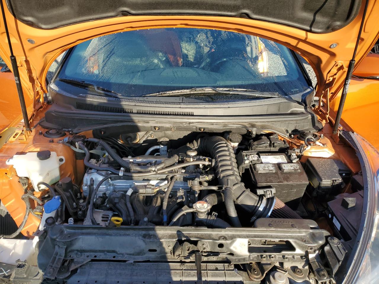 2013 Hyundai Veloster Turbo VIN: KMHTC6AE0DU163338 Lot: 63090534