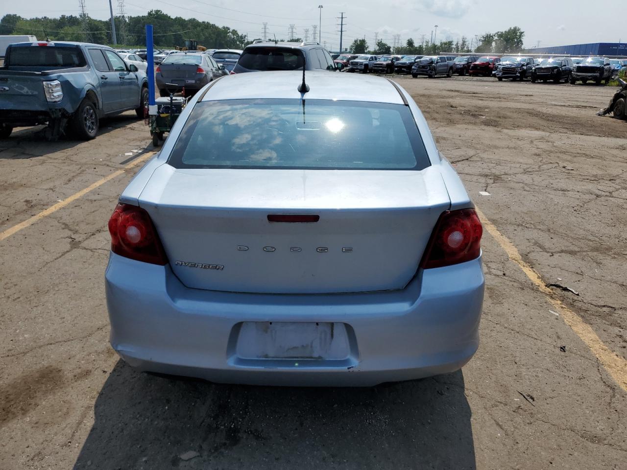 2013 Dodge Avenger Se VIN: 1C3CDZAB8DN712498 Lot: 62669694