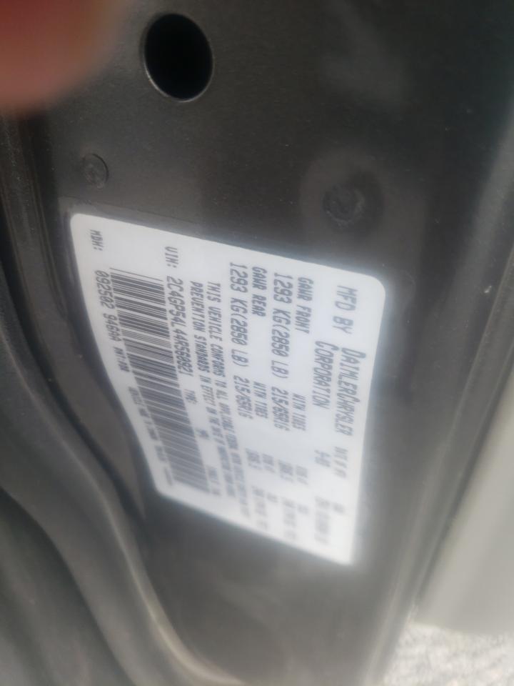 2004 Chrysler Town & Country Touring VIN: 2C4GP54L44R560921 Lot: 61669334