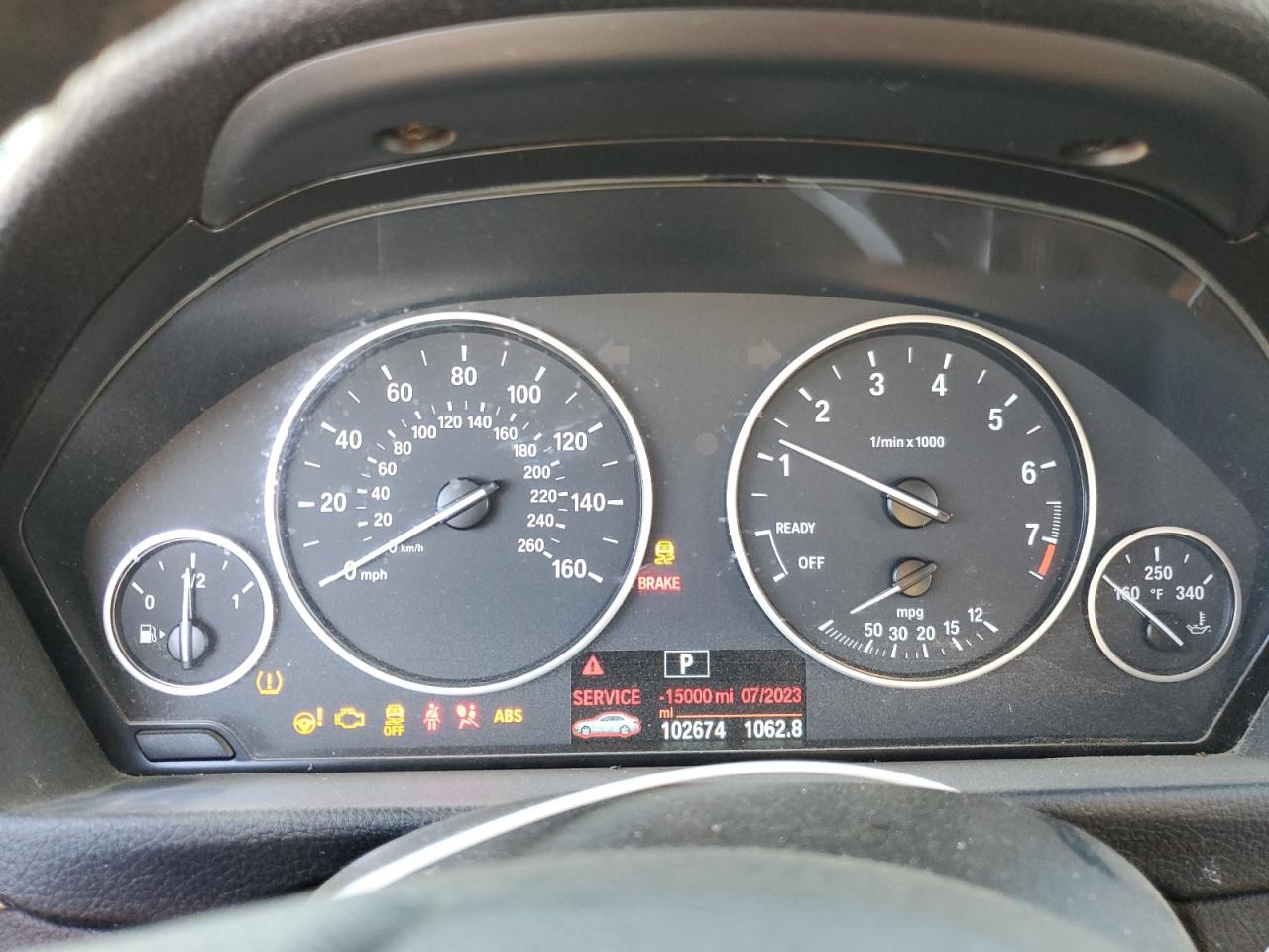 2014 BMW 328 I Sulev VIN: WBA3C1C54EK108003 Lot: 64316834