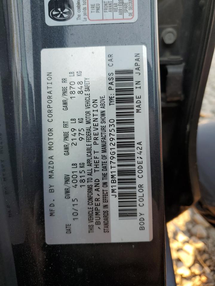 2016 Mazda 3 Sport VIN: JM1BM1T79G1297530 Lot: 62546864