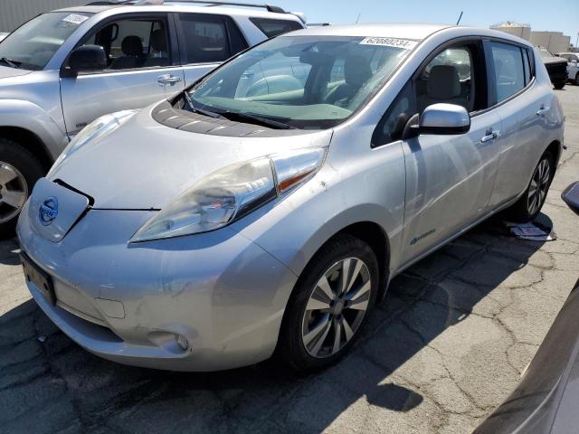  NISSAN LEAF 2015 Серебристый