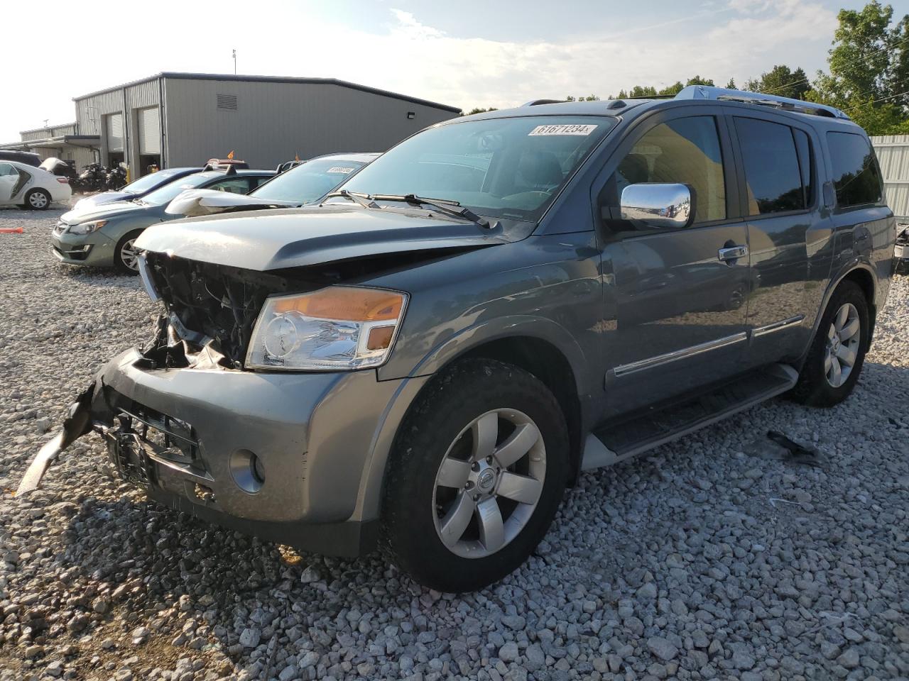 2014 Nissan Armada Sv VIN: 5N1AA0NC5EN611488 Lot: 61671234