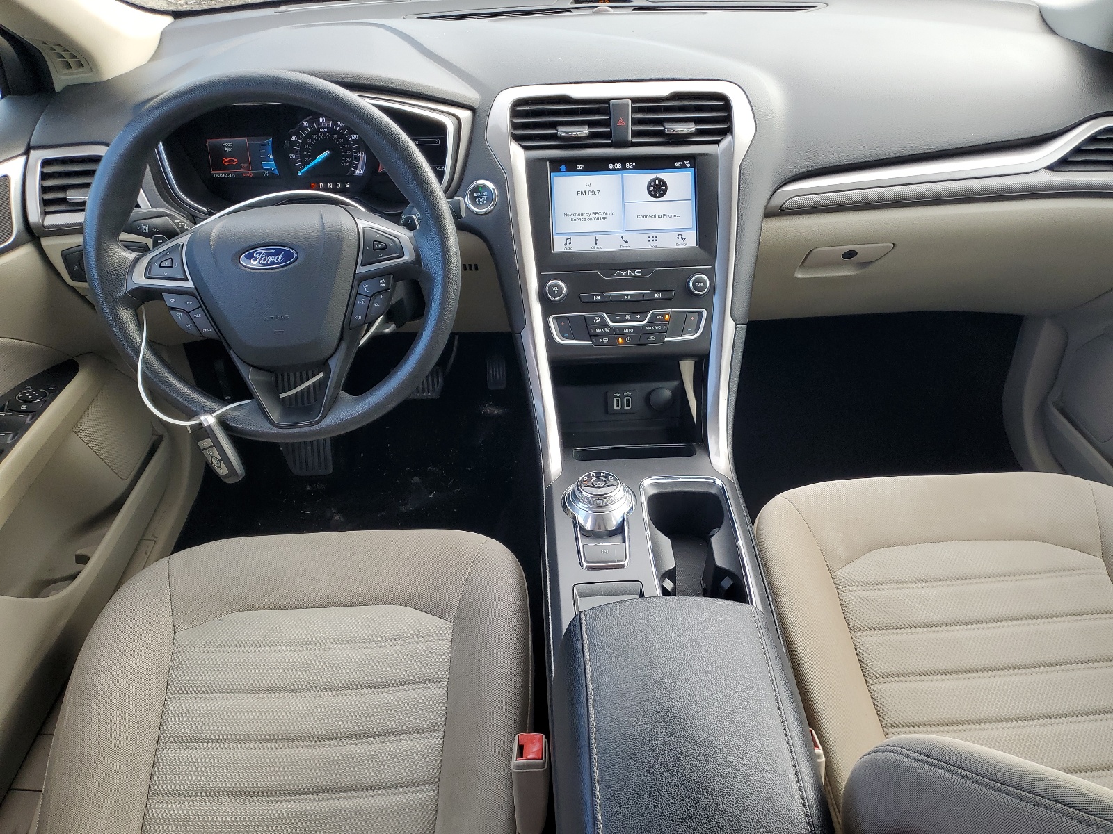 2019 Ford Fusion Se vin: 3FA6P0HD7KR245254