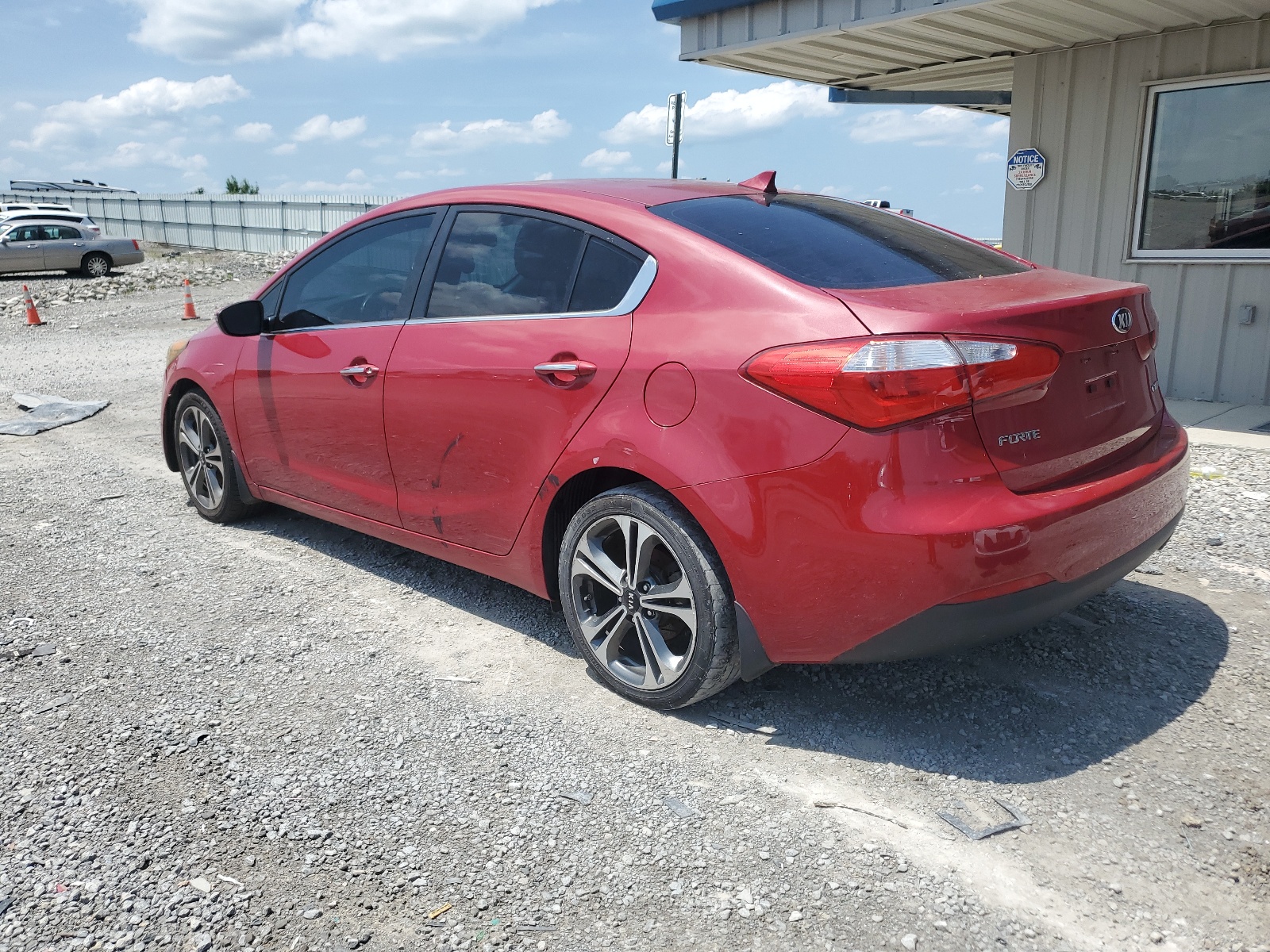 2014 Kia Forte Ex vin: KNAFX4A84E5195335