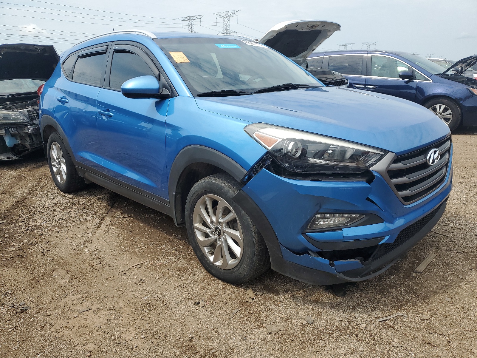 2016 Hyundai Tucson Limited vin: KM8J33A47GU059902