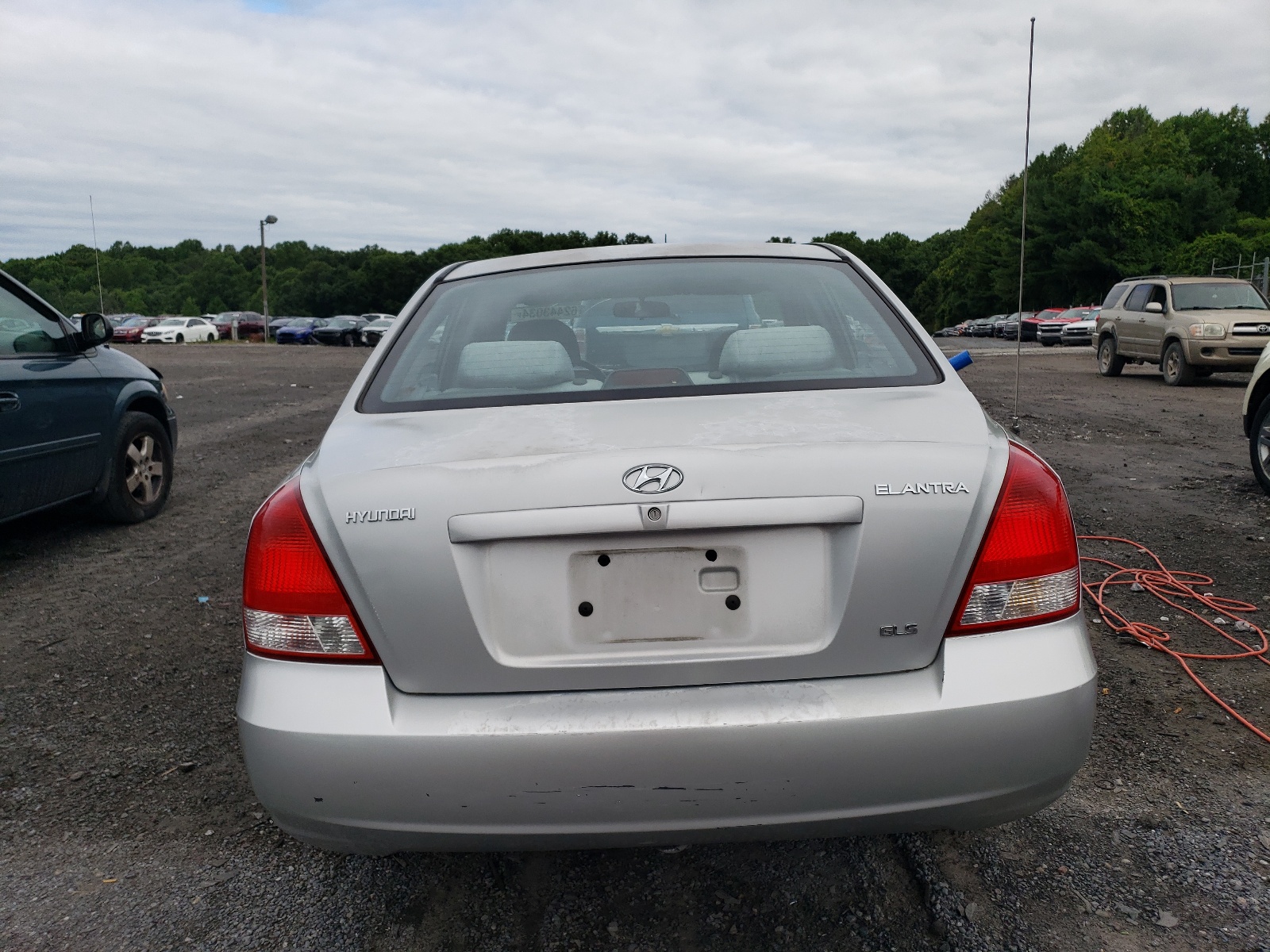 KMHDN45D11U241433 2001 Hyundai Elantra Gls