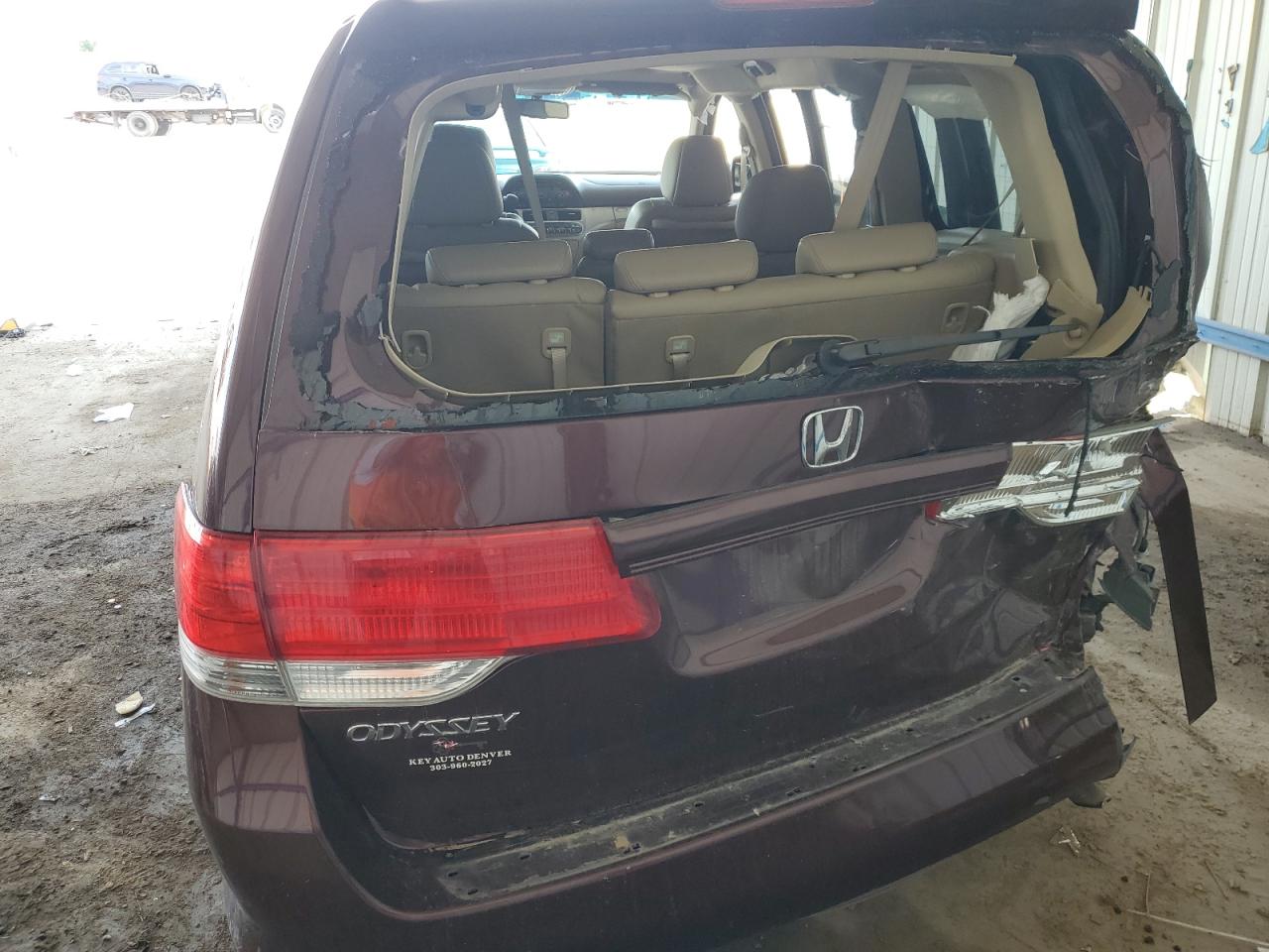 2010 Honda Odyssey Exl VIN: 5FNRL3H75AB044287 Lot: 63843754