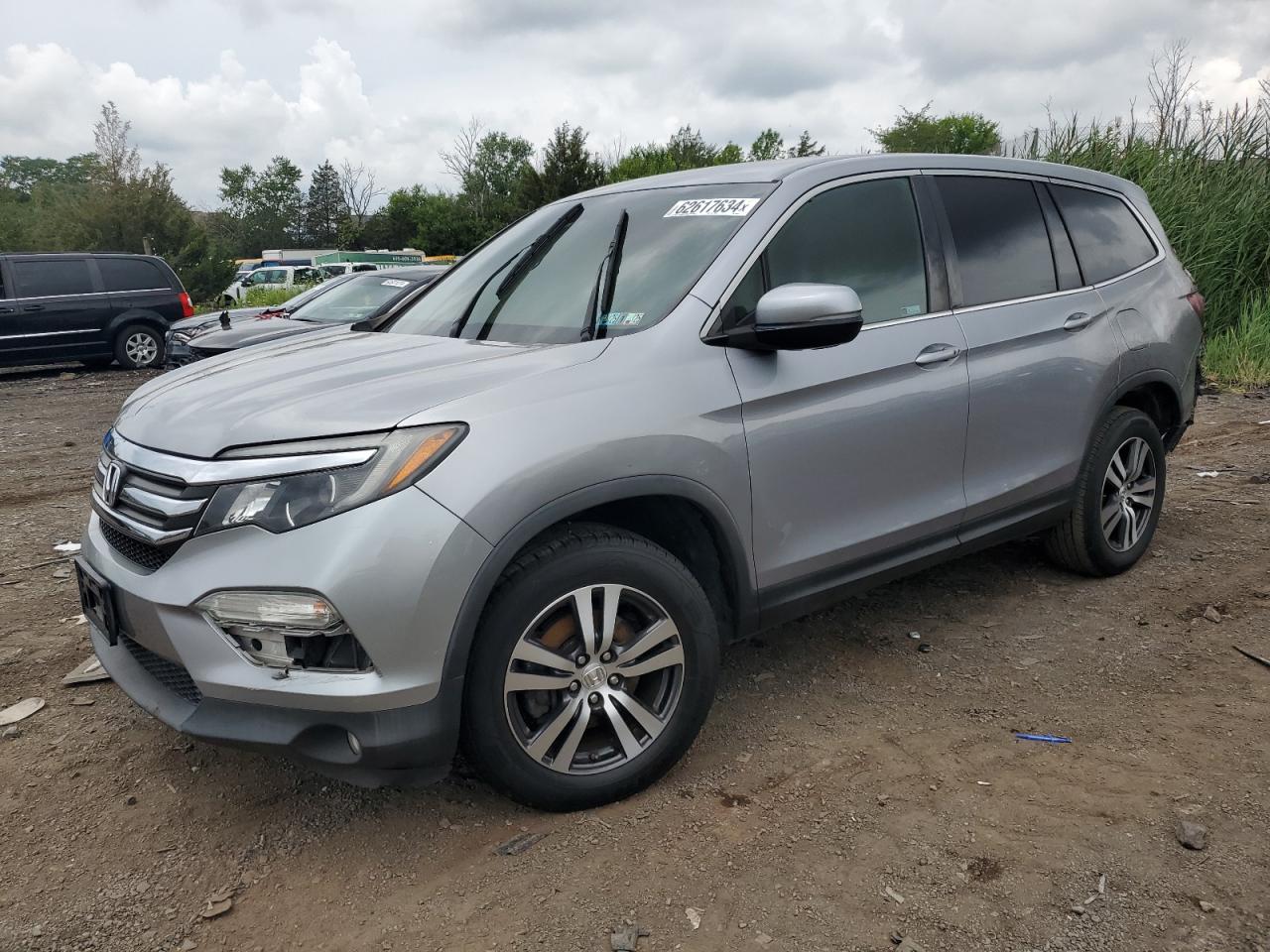 2018 Honda Pilot Ex VIN: 5FNYF6H3XJB020441 Lot: 62617634