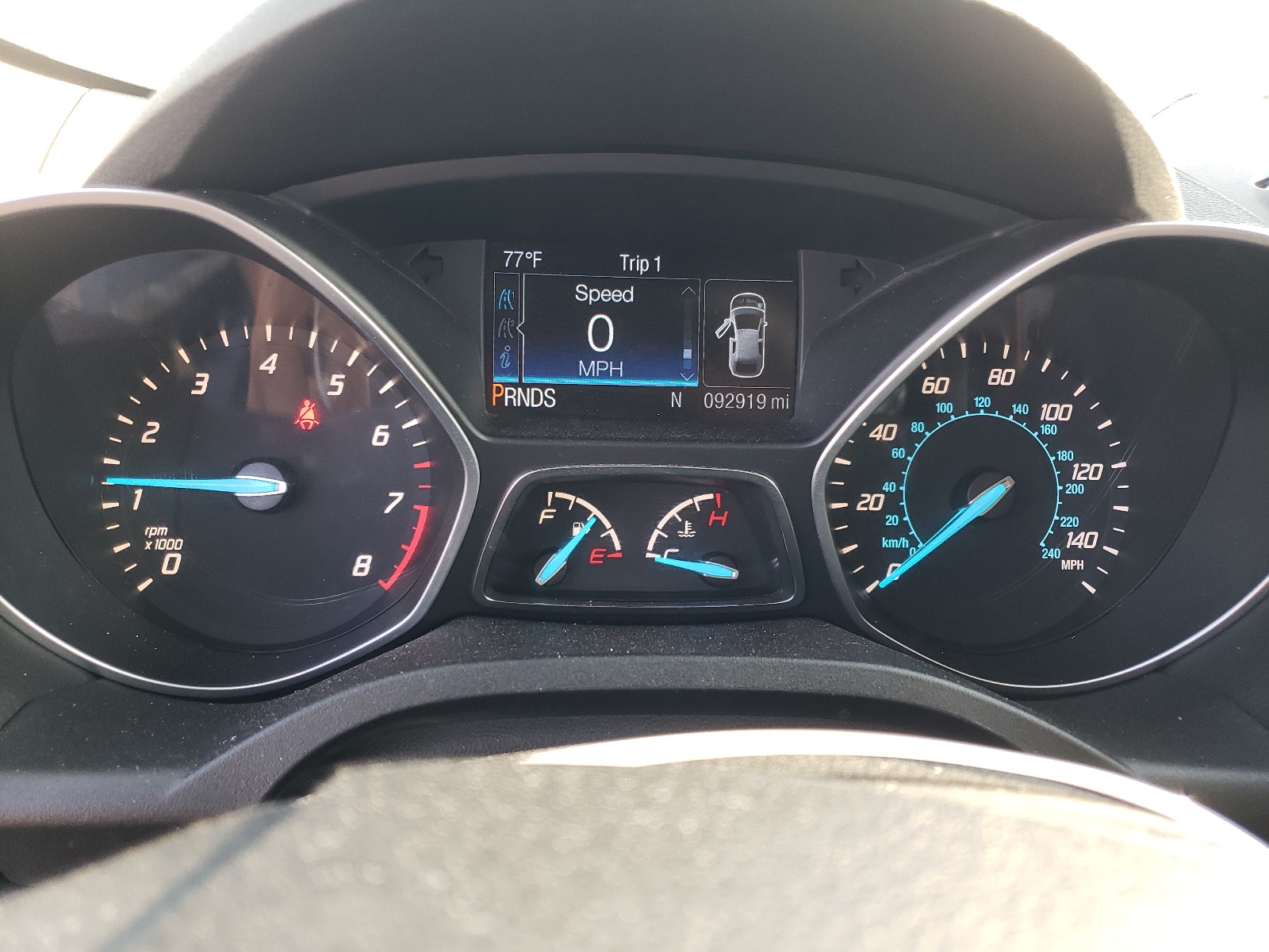 1FMCU9G97EUD80251 2014 Ford Escape Se