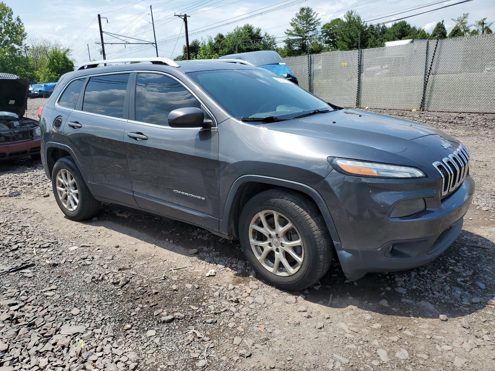 2014 Jeep Cherokee Latitude vin: 1C4PJMCB4EW203879