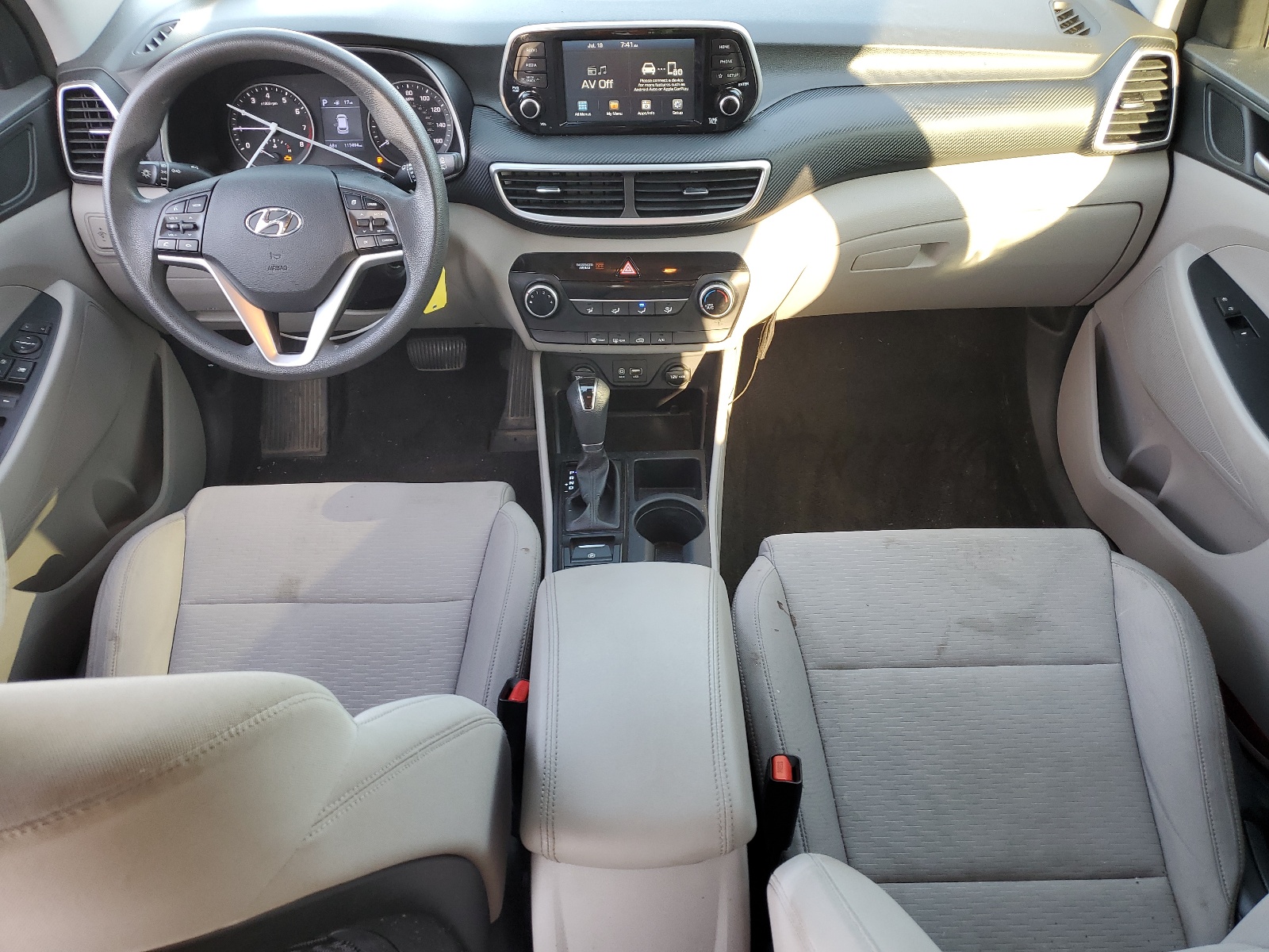 2019 Hyundai Tucson Se vin: KM8J2CA42KU894432