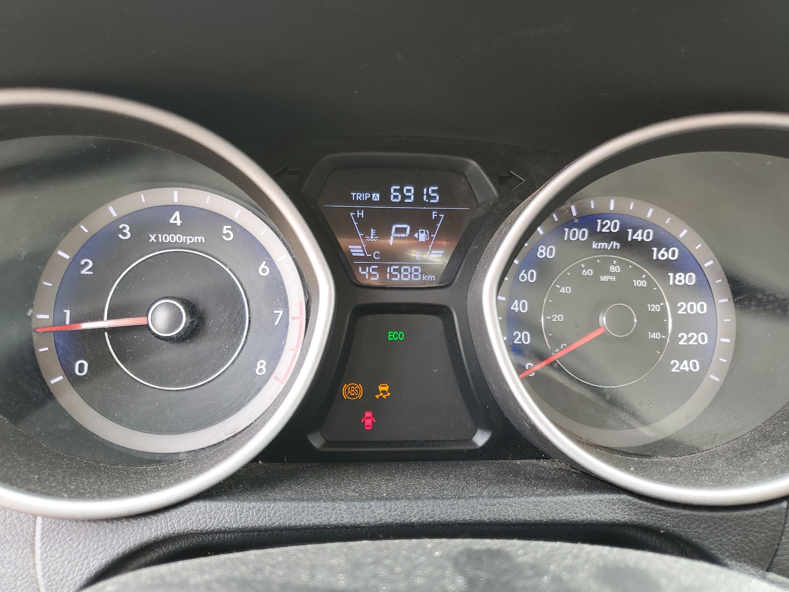 KMHDH4AE3FU445454 2015 Hyundai Elantra Se