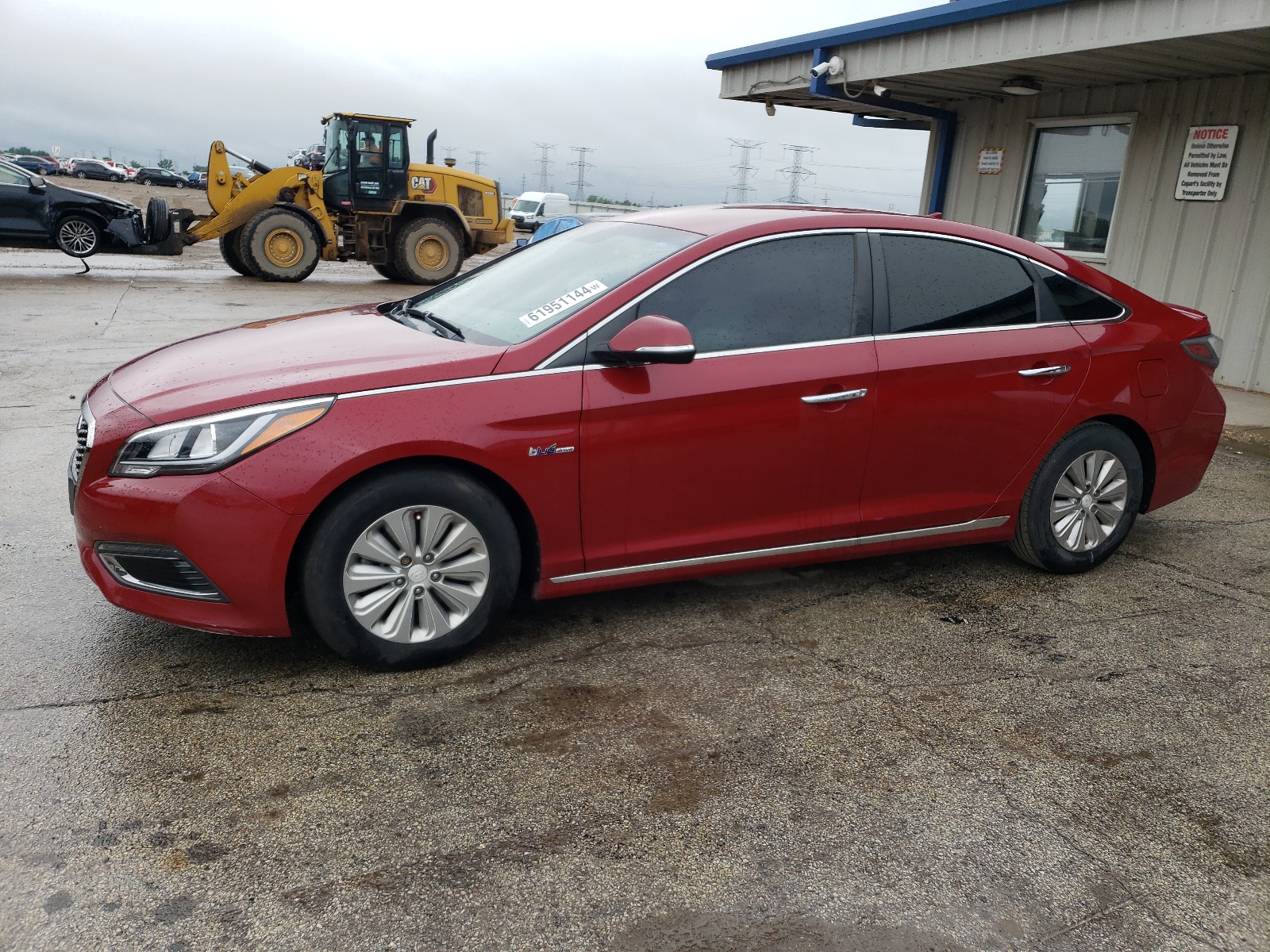 2016 Hyundai Sonata Hybrid vin: KMHE24L12GA036963