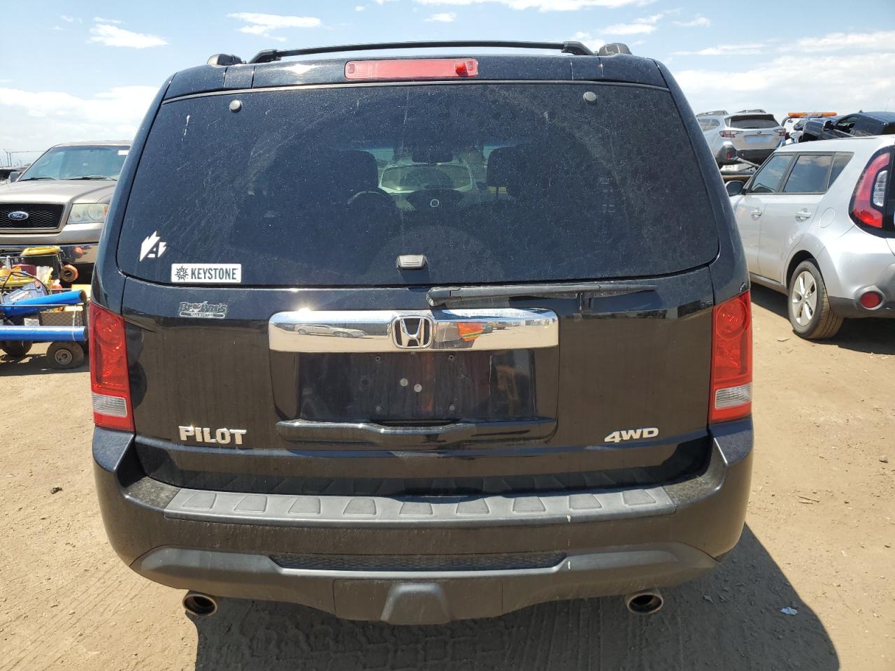 2013 Honda Pilot Exl VIN: 5FNYF4H57DB003820 Lot: 62530294