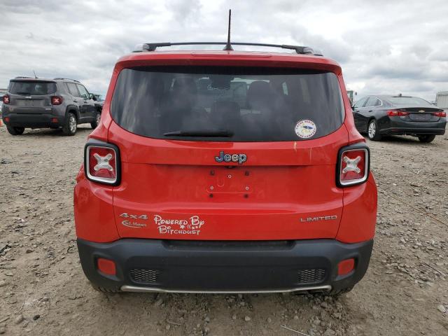  JEEP RENEGADE 2017 Червоний