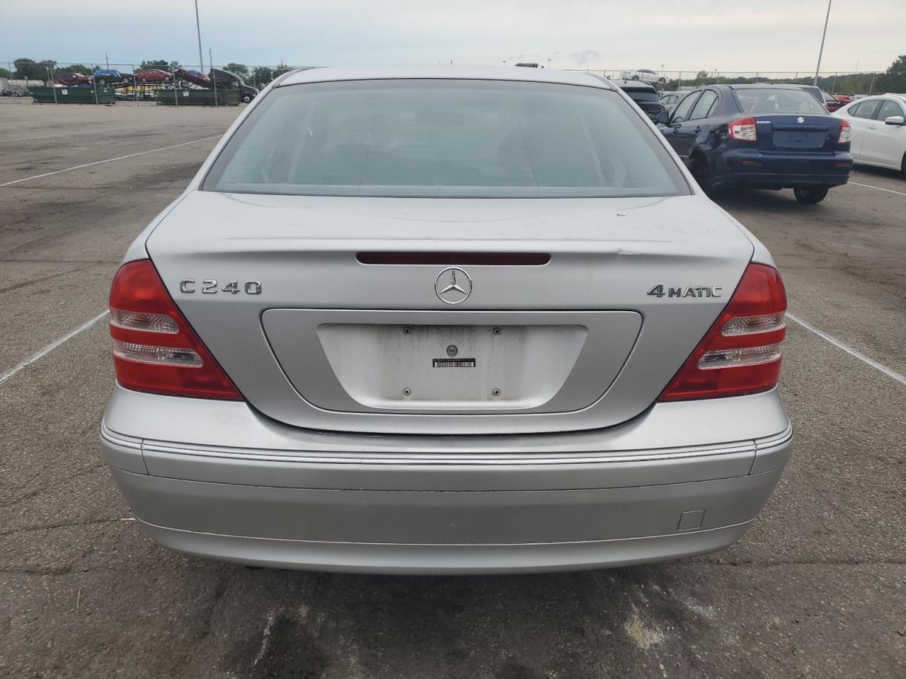 2004 Mercedes-Benz C 240 4Matic VIN: WDBRF81J04F442760 Lot: 63225844