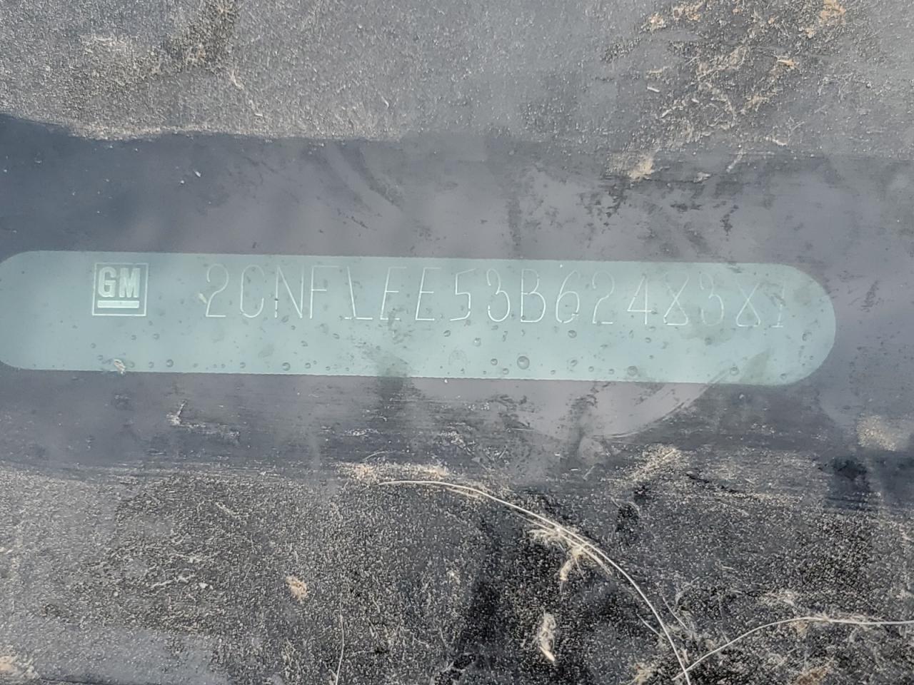 2011 Chevrolet Equinox Lt VIN: 2CNFLEE53B6248381 Lot: 63824324