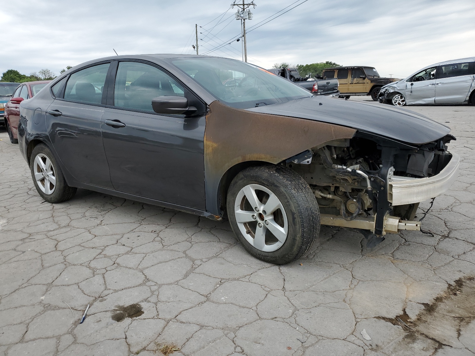 2016 Dodge Dart Sxt vin: 1C3CDFBA1GD694392