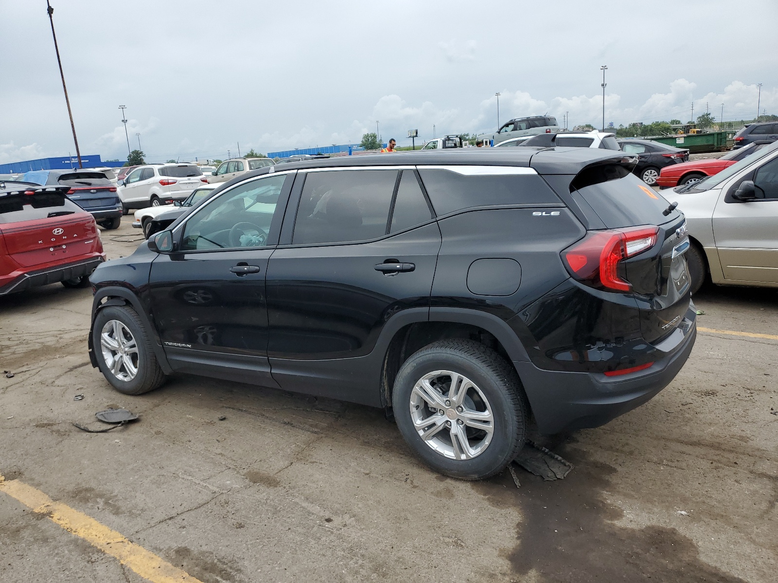 2024 GMC Terrain Sle vin: 3GKALTEG7RL308399