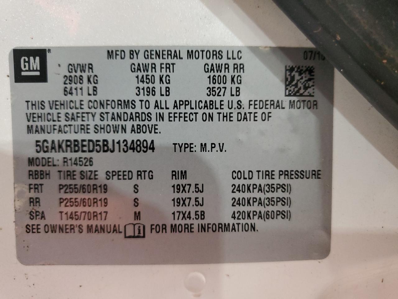 2011 Buick Enclave - Image 13