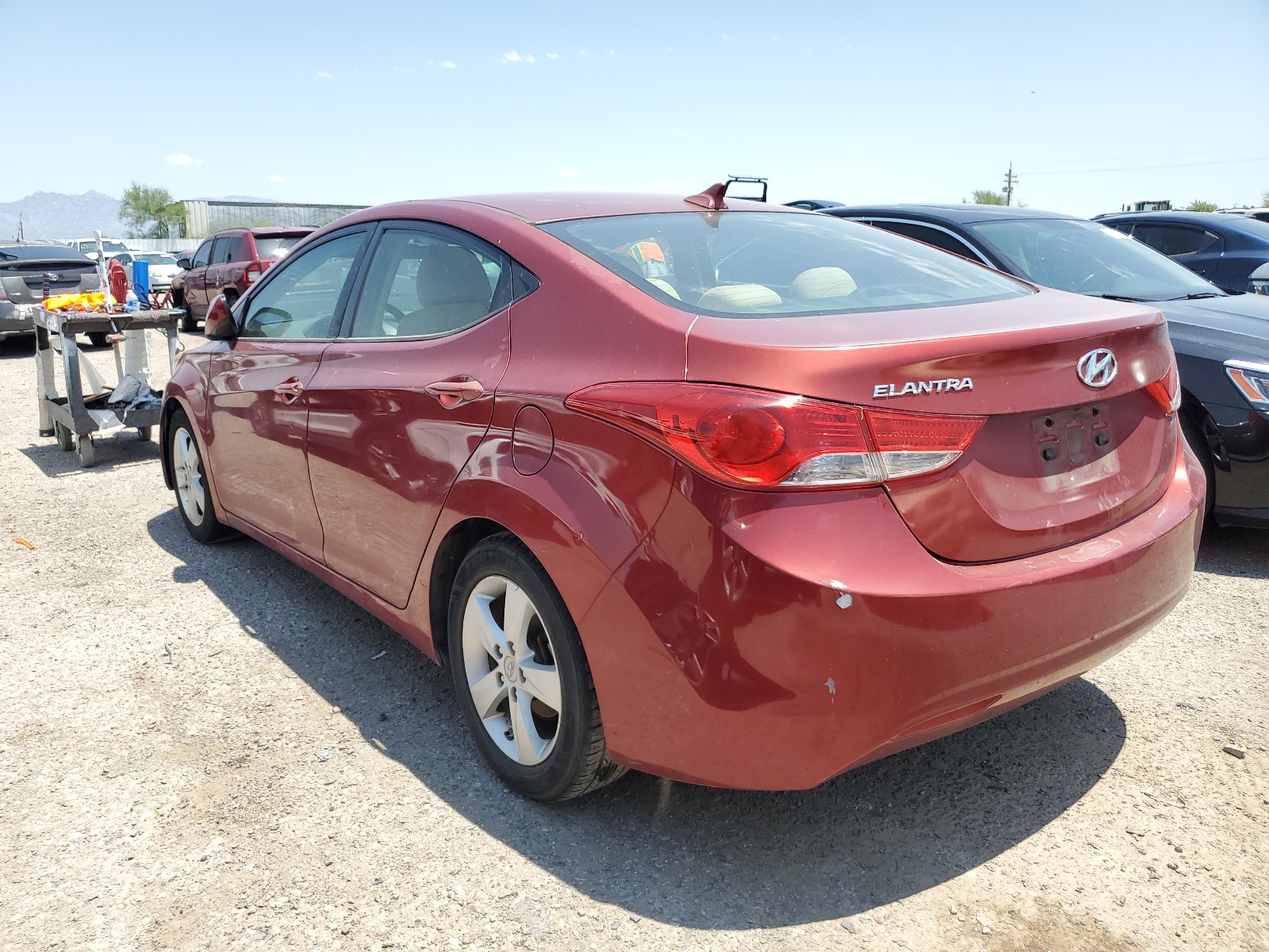 2013 Hyundai Elantra Gls vin: 5NPDH4AE7DH376540