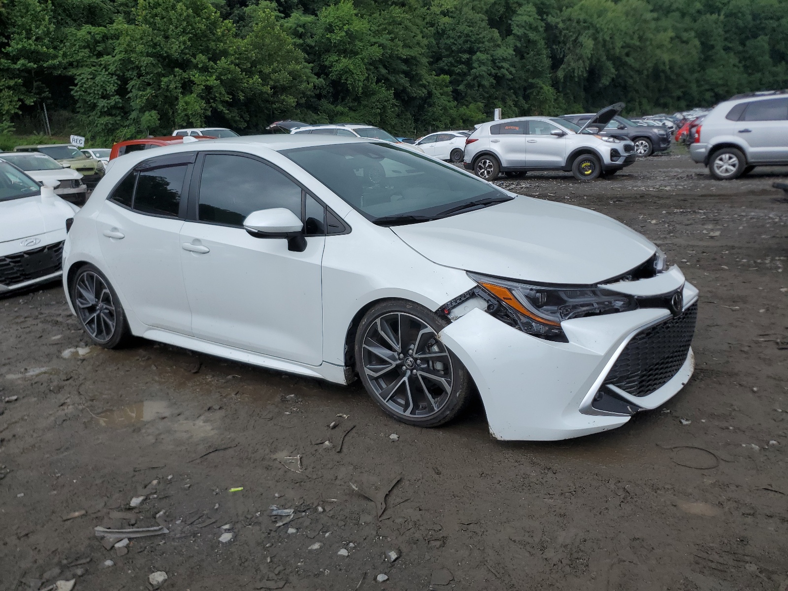 2021 Toyota Corolla Xse vin: JTNA4MBE5M3133166