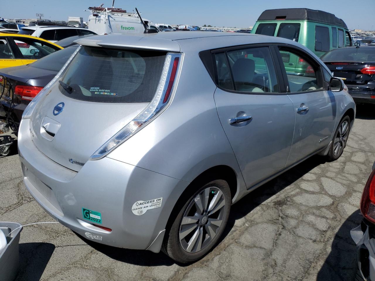2015 Nissan Leaf S VIN: 1N4AZ0CP8FC329125 Lot: 62080234