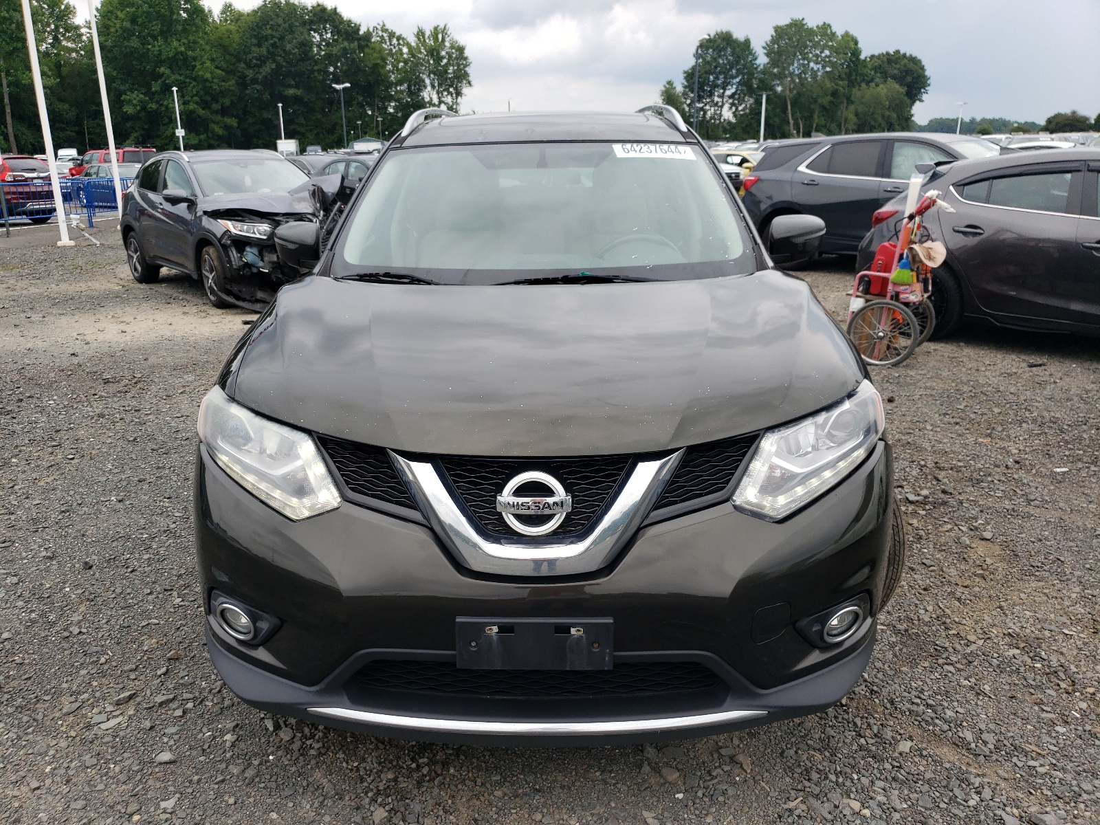 2016 Nissan Rogue S vin: 5N1AT2MV5GC855567