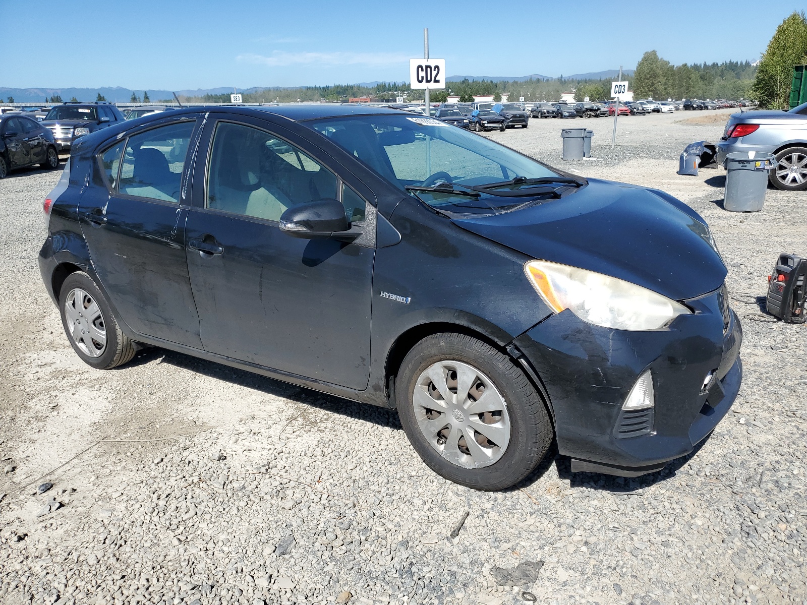 2013 Toyota Prius C vin: JTDKDTB34D1043973