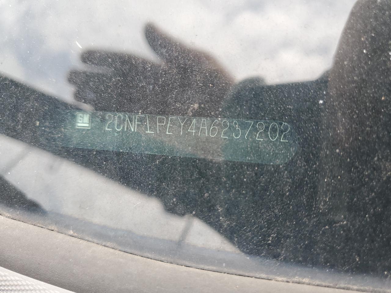 2010 Chevrolet Equinox Lt VIN: 2CNFLPEY4A6237202 Lot: 63431164